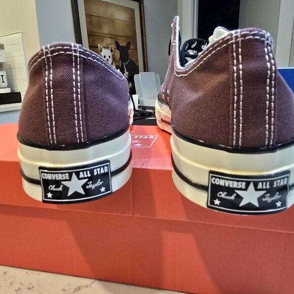 Converse Chuck 70 All Star Yin-Yang Low-Top Shoes 2025 Purple A15035 MEN 9.5 NEW - Picture 4 of 10